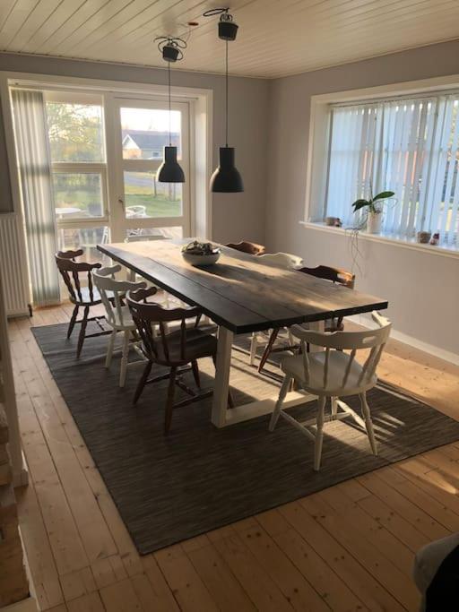 Hyggeligt Byhus Taet Ved Skov Og Togstation Ålbæk Exteriör bild